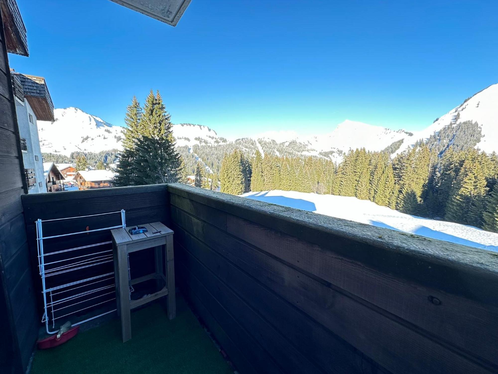 Studio Au Coeur Du Praz-De-Lys - Les Pralyssimes Le Praz de Lys Exterior foto