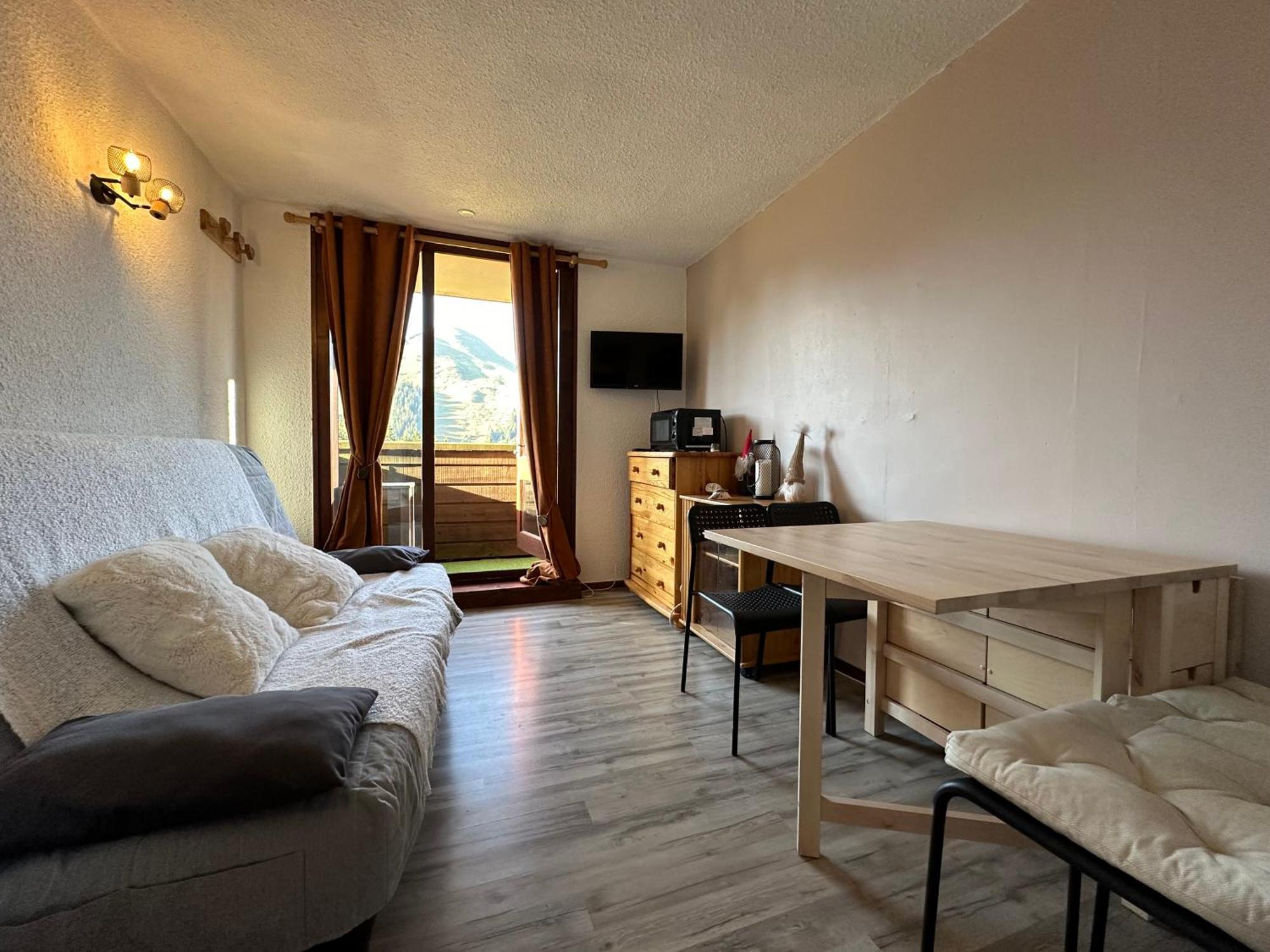 Studio Au Coeur Du Praz-De-Lys - Les Pralyssimes Le Praz de Lys Exterior foto
